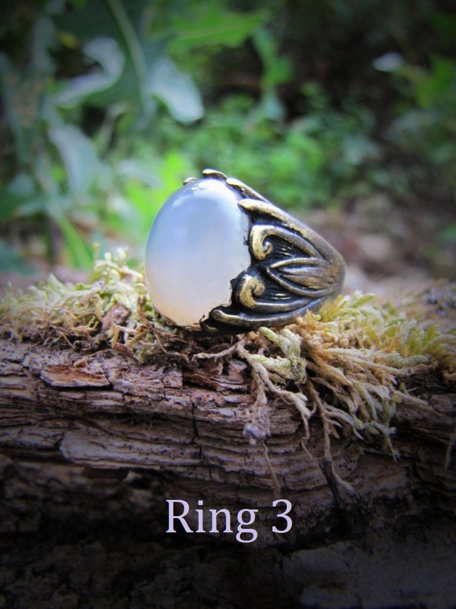 Thumbnail: RARE Powerful Antique Prophetic Stare Eye Ring of Psychic Baba Vanga