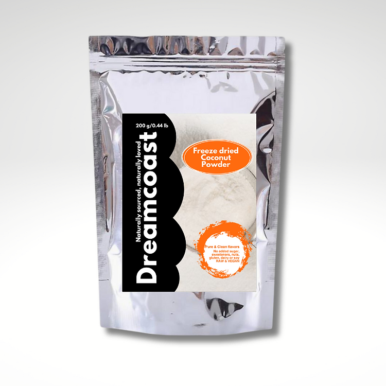 FREEZE DRIED COCONUT POWDER 200g Stressrelease