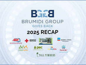 Brumidi Group Gives Back: 2025 Recap