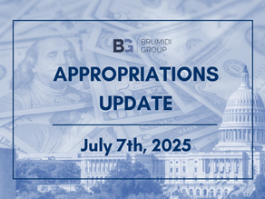 Appropriations Update | July 7th, 2025