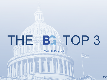 BG Week in Review: March 11th - 15th