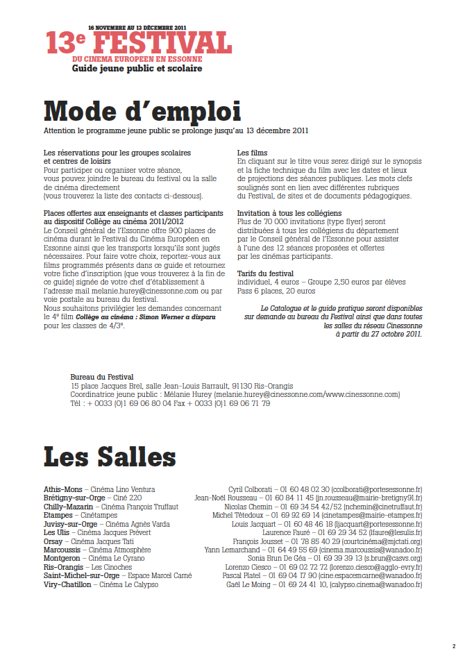— PROGRAMME —