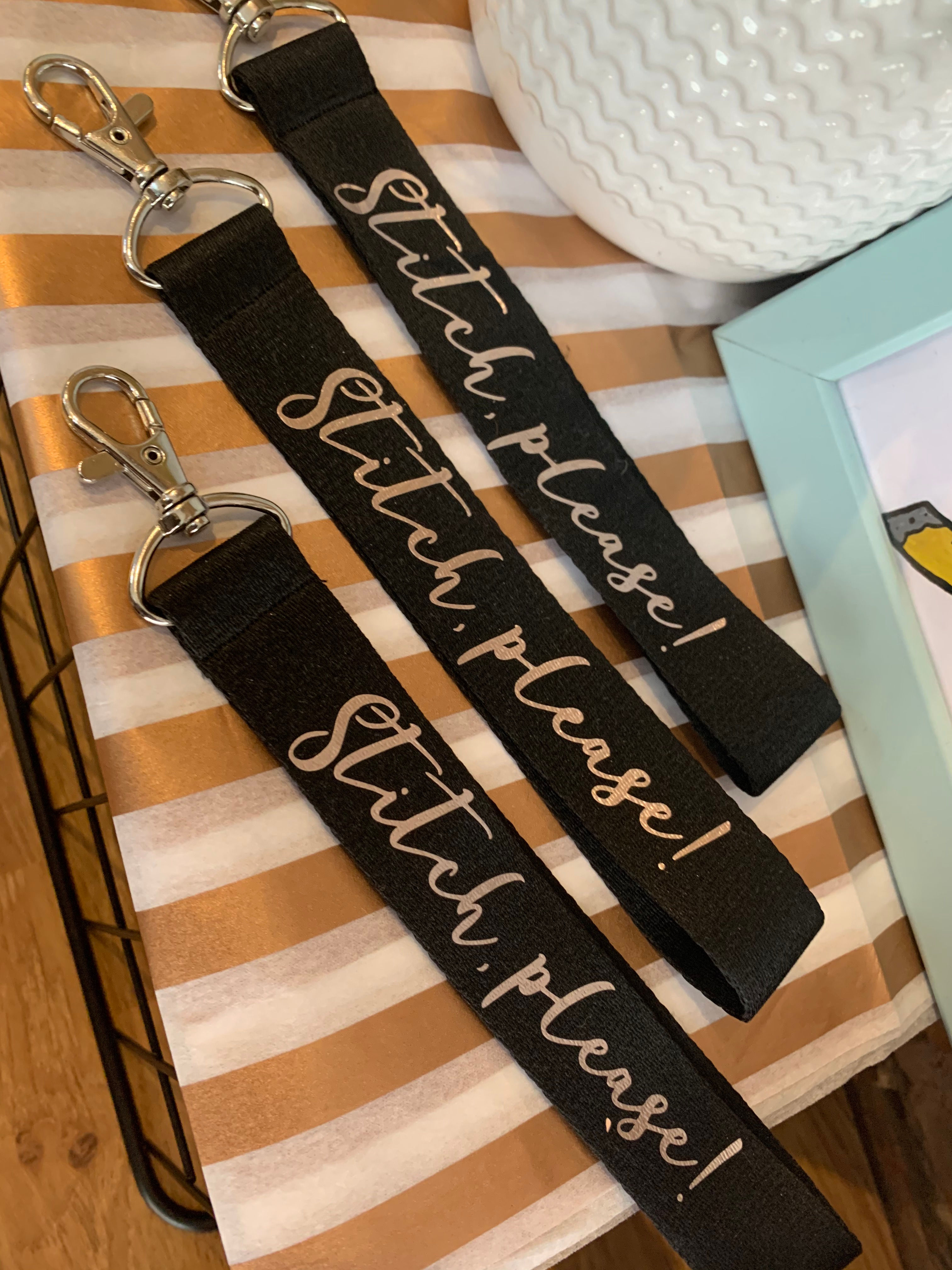 Stitch Please Keyring