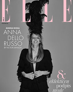 Anna Dello Russo ELLE COVER