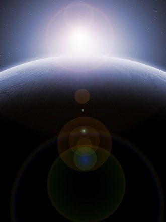 AFTER DARKNESS COMES... LIGHT UNMISTAKEABLE