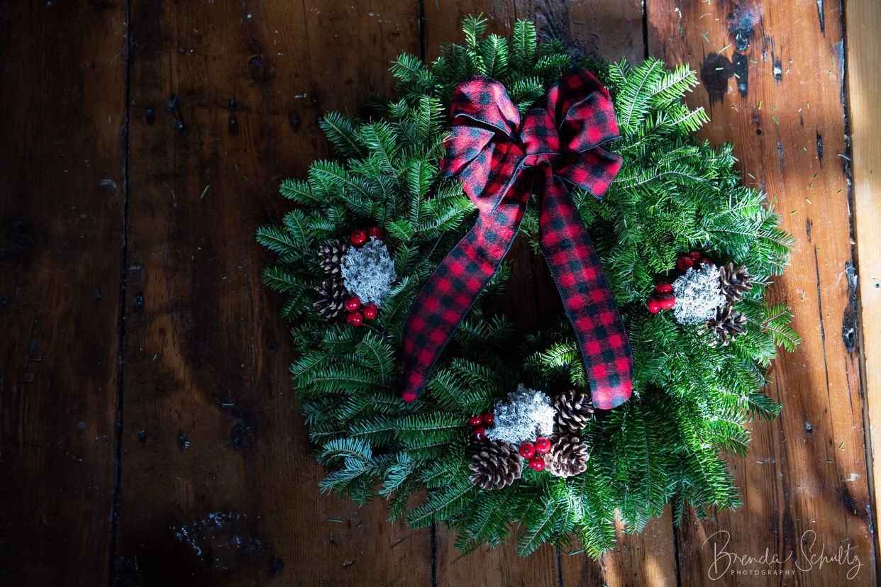 Maine Lumberjack Wreath