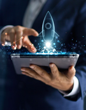 Startup business concept, Businessman