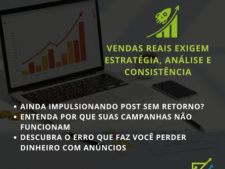 Gráfico de crescimento e chamada visual destacando que gestão de tráfego exige estratégia, análise e consistência, com CTA para acessar o artigo completo no blog da Kadosh.