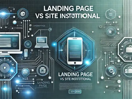 Landing Page ou um Site Institucional: Qual Devo Usar? O que é Melhor para Meu Negócio?