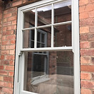 Grey Sash Window