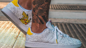 Novas imagens da colaboração adidas x Pokémon