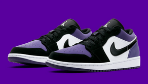 Confira o novo Air Jordan 1 Low "Court Purple"