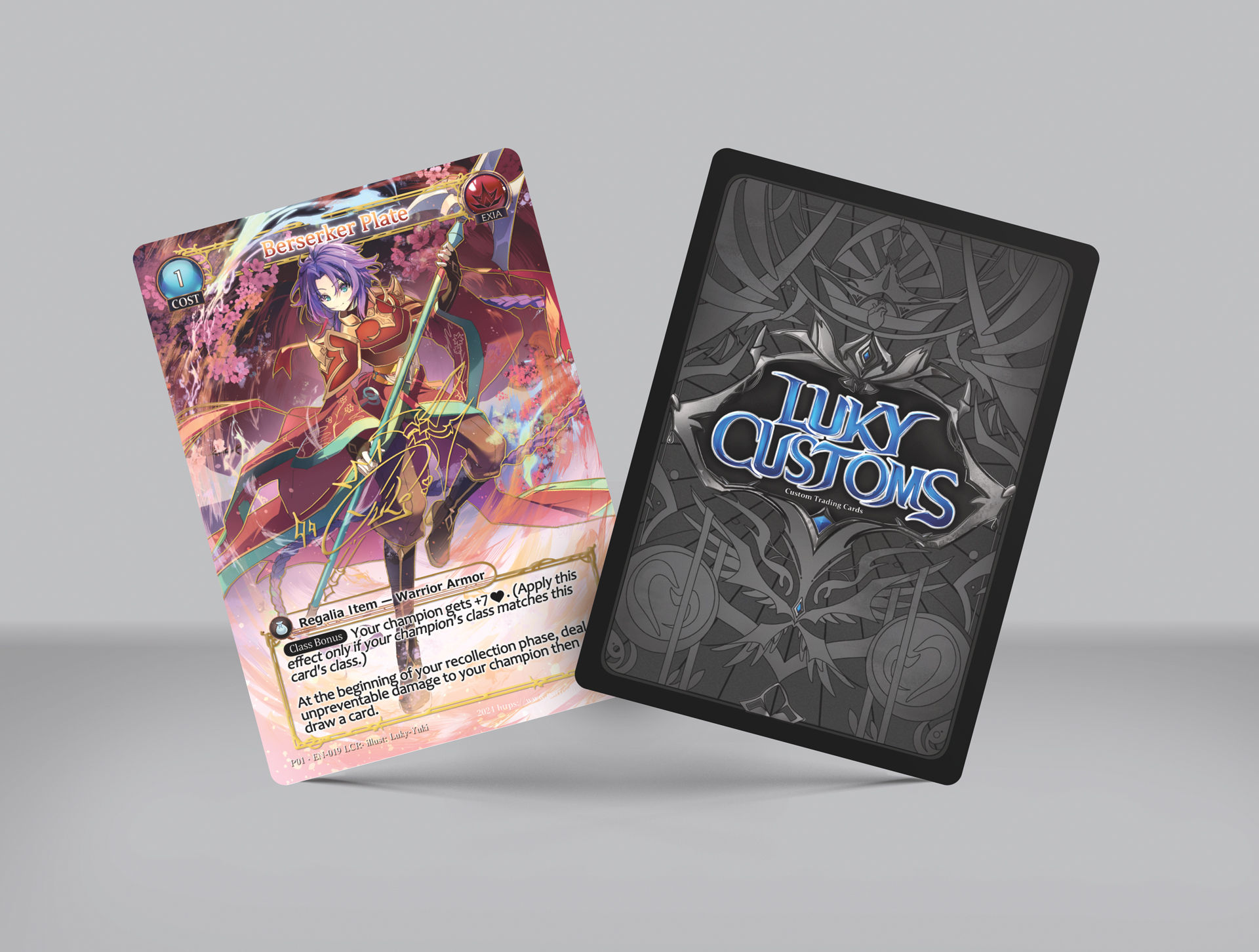 Foiled Berserker Plate