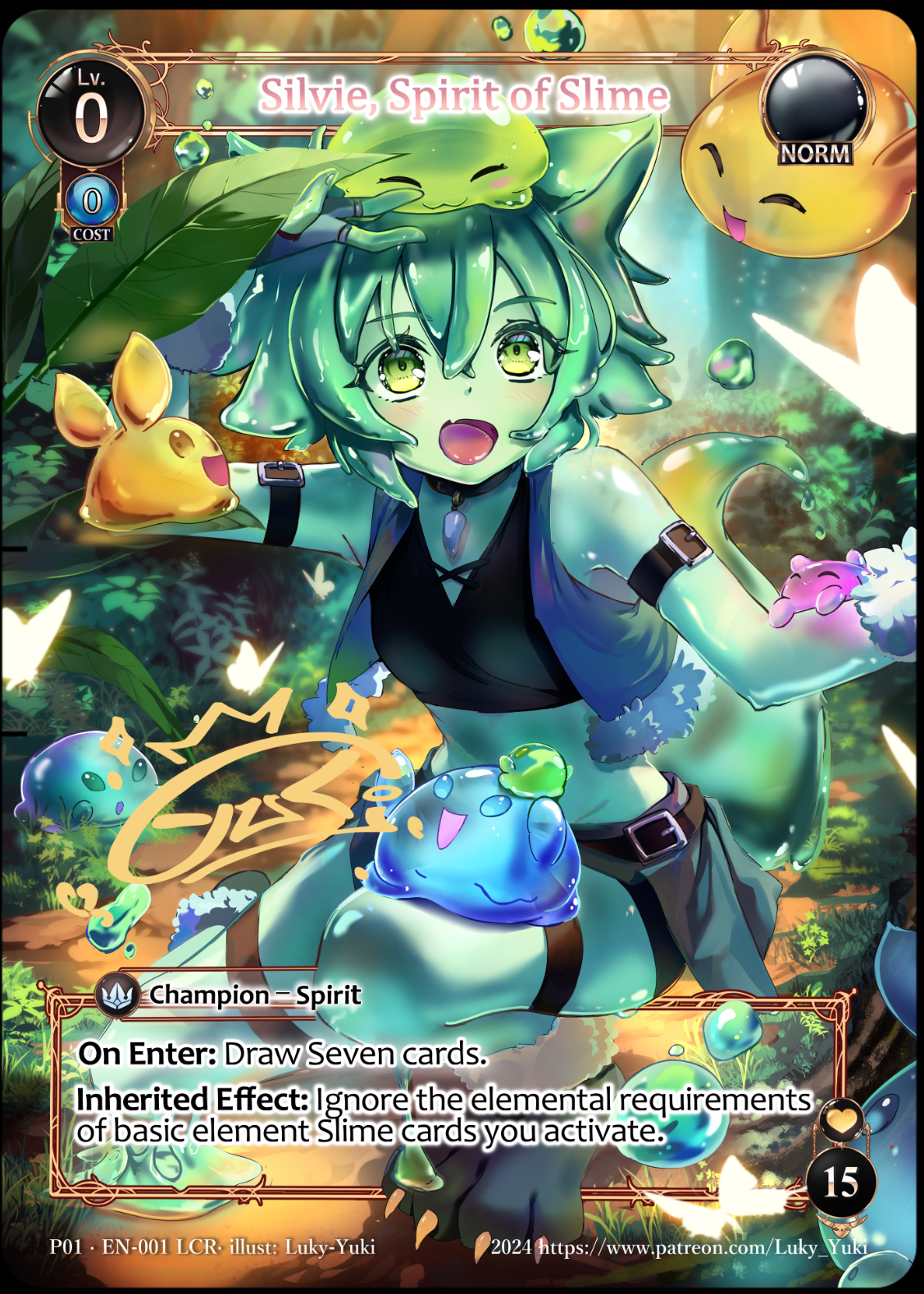 Foiled Silvie, Spirit of Slime