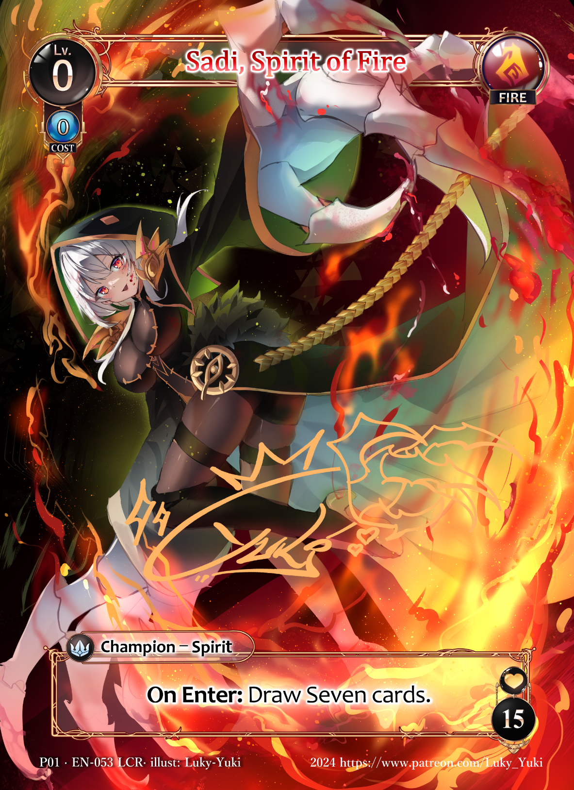 Sadi, Spirit of Fire