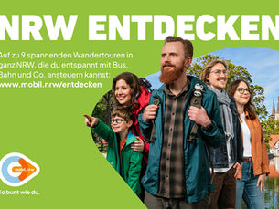 Vielfältiges NRW: Entdecken, einsteigen, loswandern