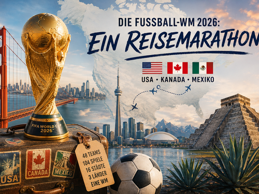 Die Fußball-WM 2026: Ein Reisemarathon