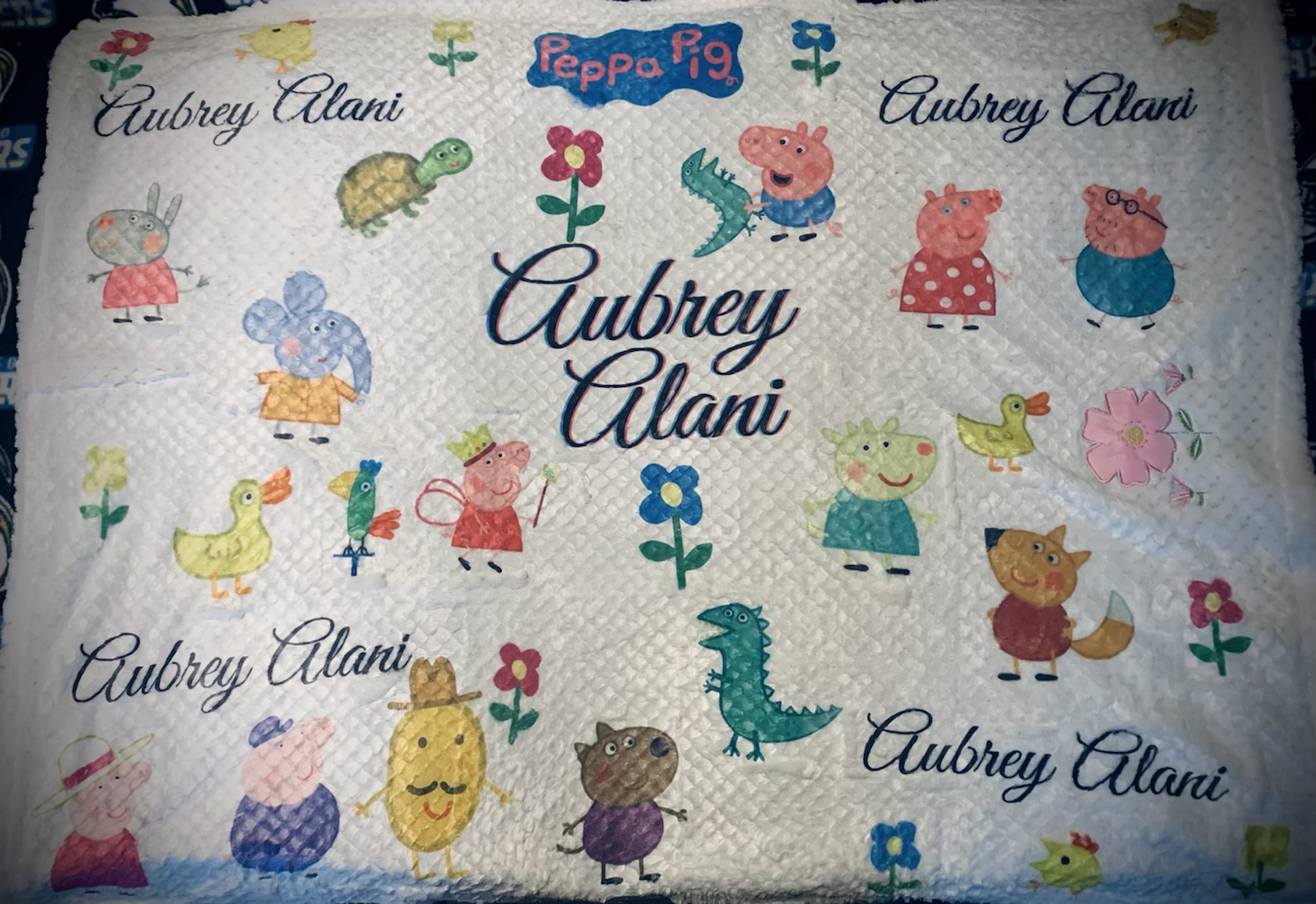 Peppa Pig 30x40 Blanket