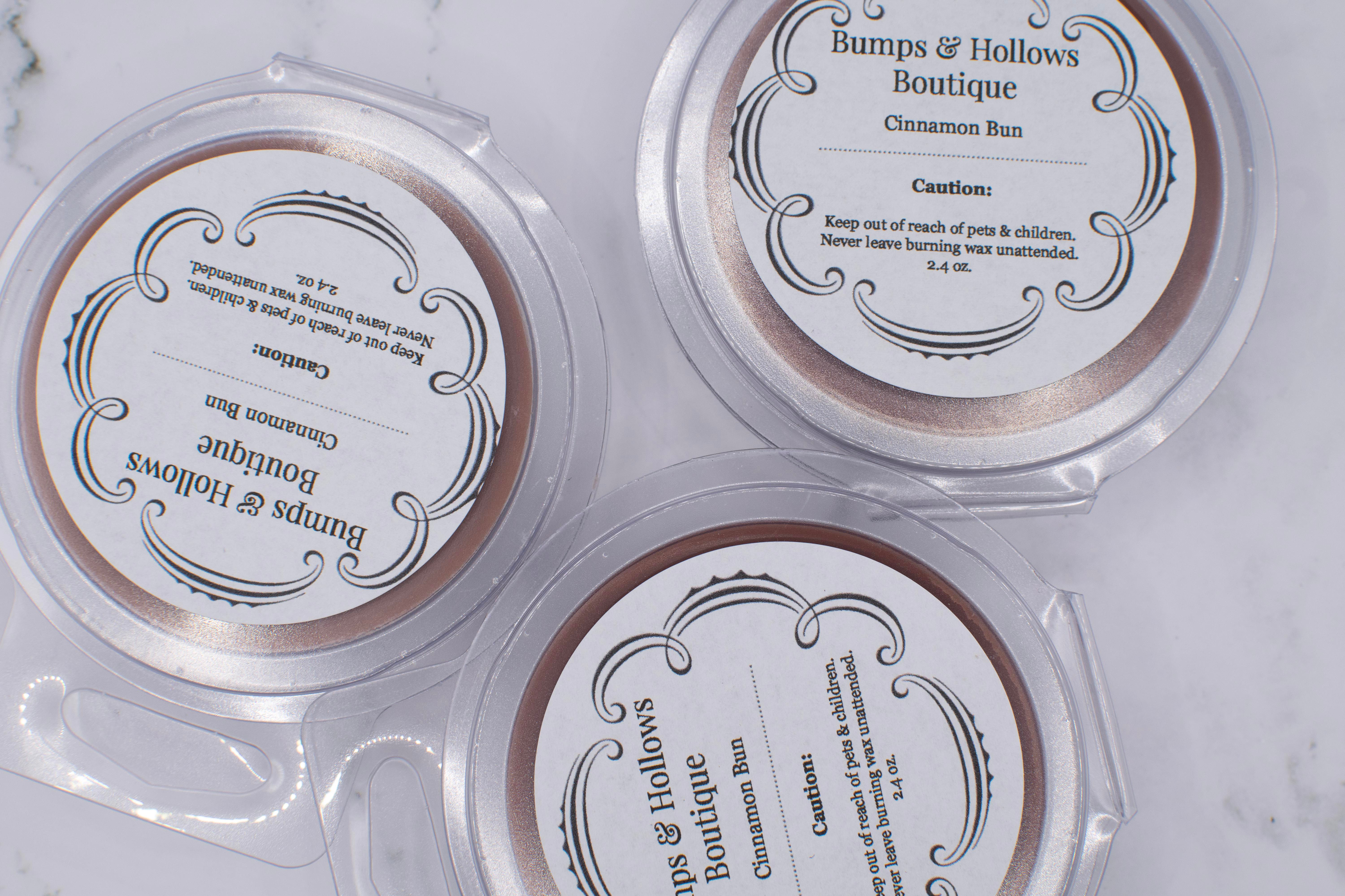 three wax tarts overhead shot.