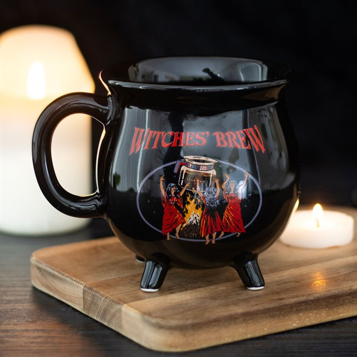Witches' Brew Cauldron Mug by Steven Rhodes
