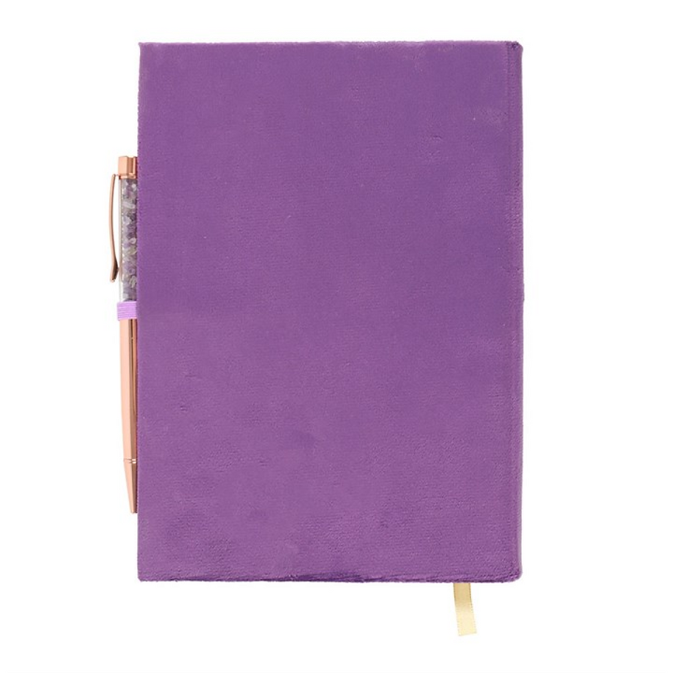 Thumbnail: *Book of Spells Journal with Amethyst Crystal Pen (12/24)