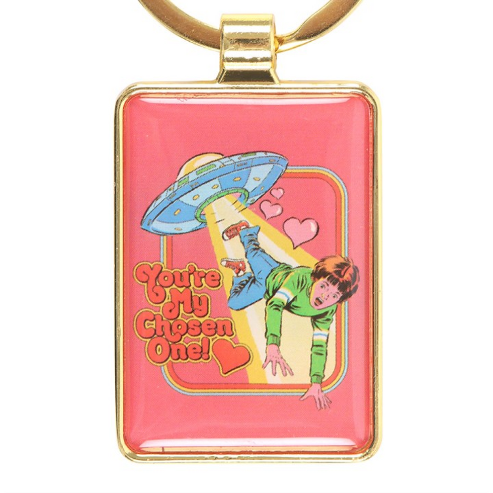 Thumbnail: You're My Chosen One Keyring by Steven Rhodes