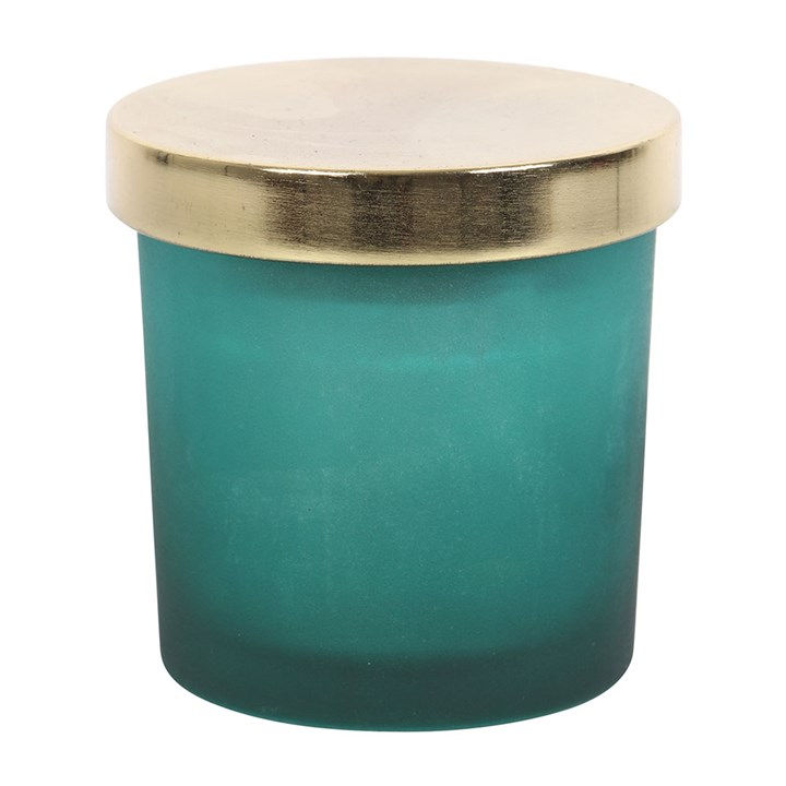 Thumbnail: Heart Chakra Mint Crystal Chip Candle