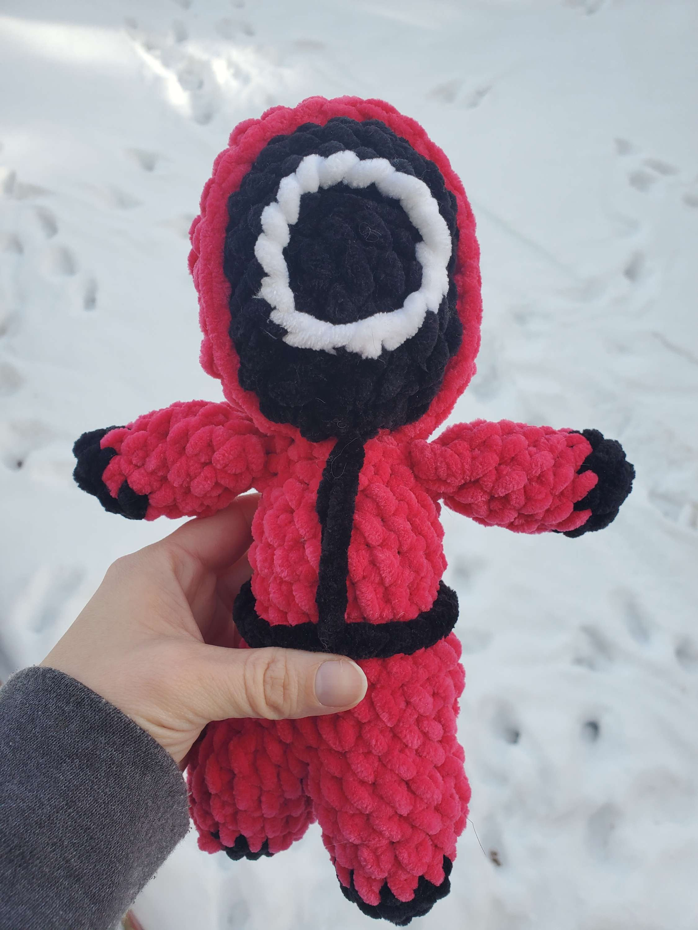 Squid Games Crochet Character -Circle