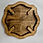 Thumbnail: Wooden Firefighter candle bowl