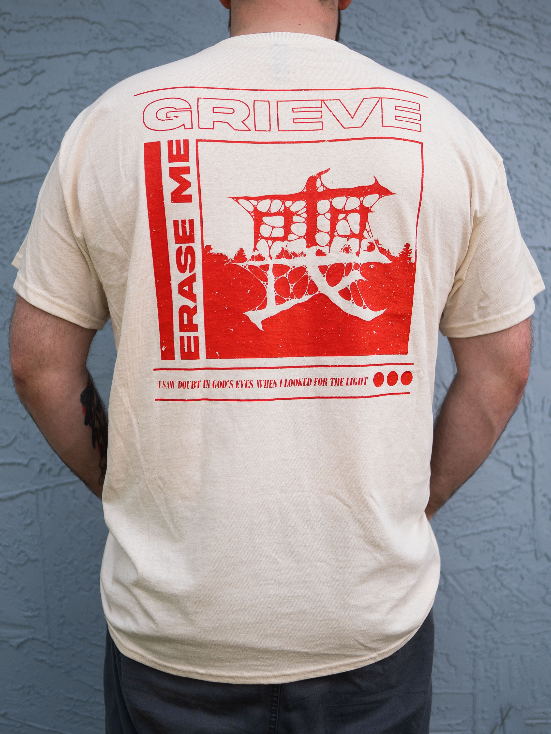 Erase Me Tee - Tan