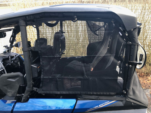 Side Net For Rmax 2025/2026 RMAX4 COMPACT/X4 QUICK RELEASE rear passenger nets | Ducks Nets