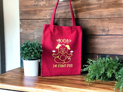 Yoga? Im down dog Yoga Tote Bag