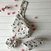 japanese knot bag with eye pillow and scrunchie