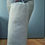 Thumbnail: bolster cushion in pale blue with feather filling