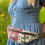 Thumbnail: floral bum bag, crossbody bag handmade