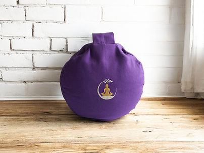 Purple Meditation Cushion