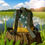 Thumbnail: Back Pack Waterproof embroidered fox