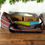 Thumbnail: large yoga mat bag in red stripe