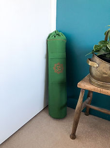 Forest Green Yoga Mat Bag