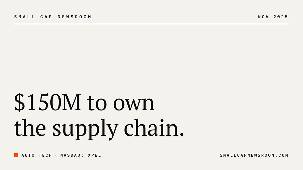 In the Spotlight: XPEL's Vertical Gambit—The $150 MillionQuest for 50%+ Margins
