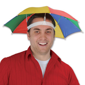 Du k-way rouge au chapeau-parapluie ?