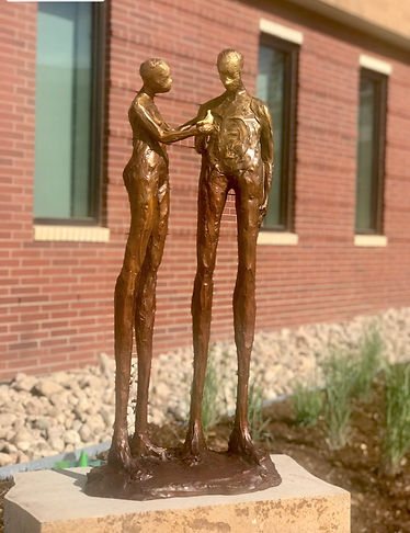 offering hope sculpture