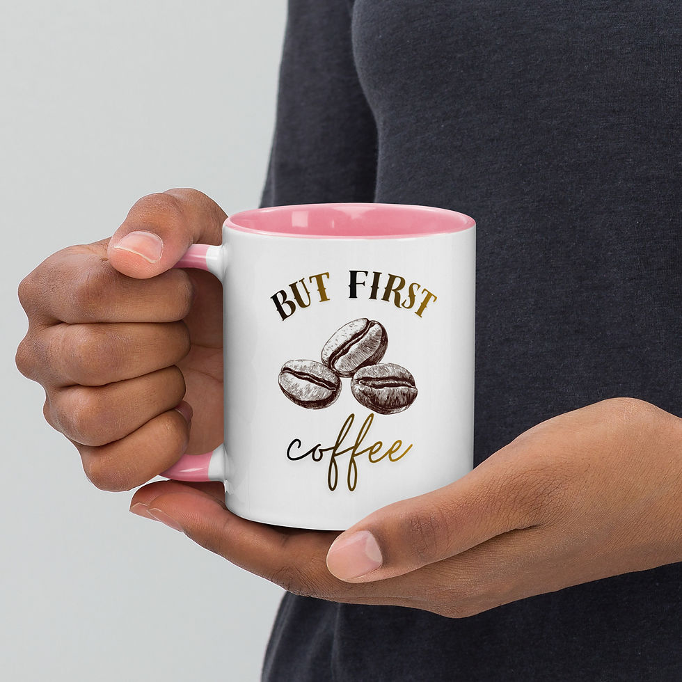 Thumbnail: Coffee Mug Colorful | Gift Mug | First Coffee