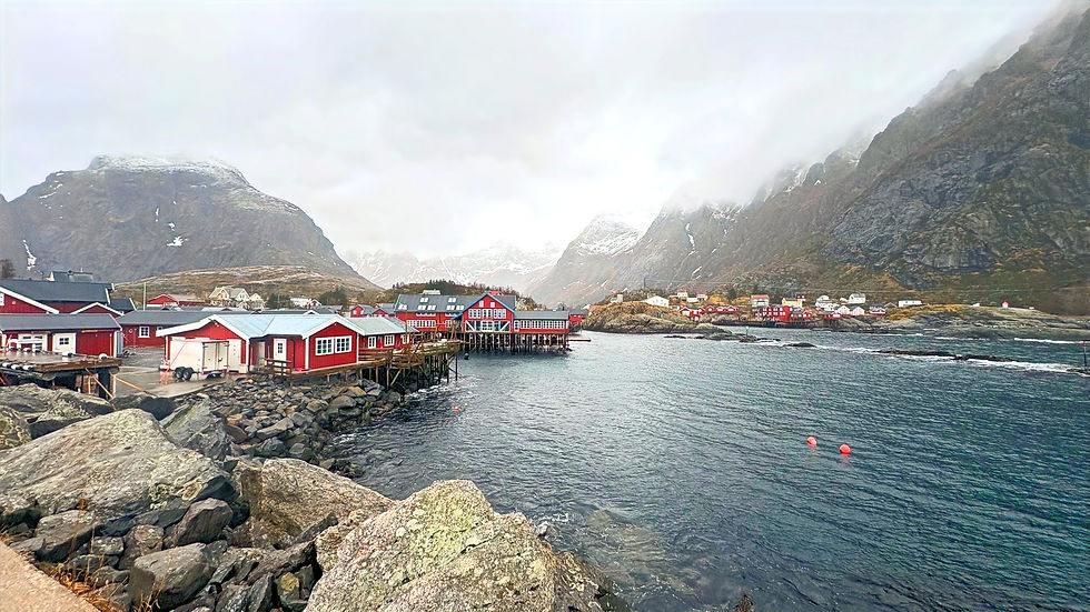 Panoramic view of Å