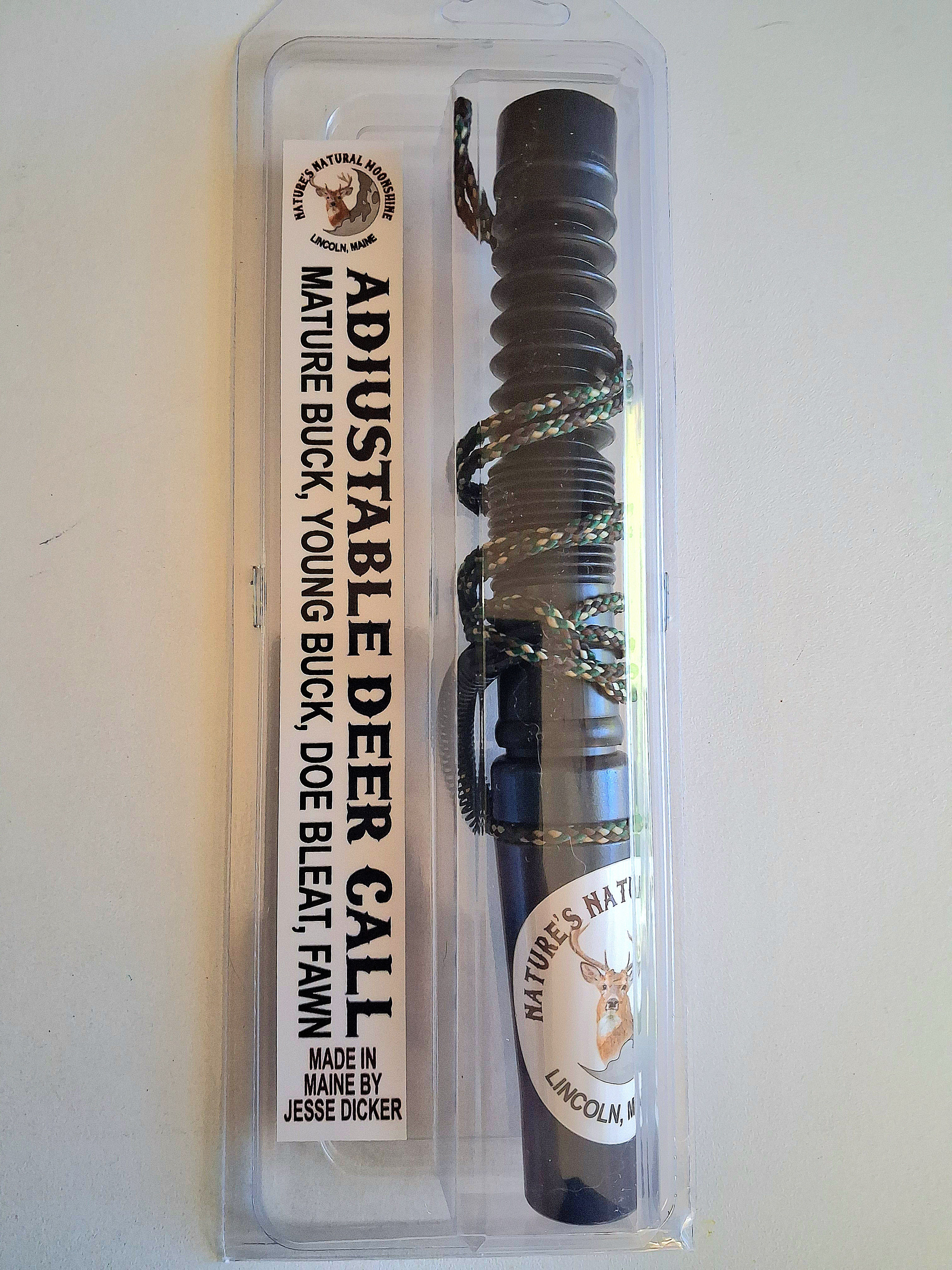 Nature's Natural Moonshine Adjustable Deer Call