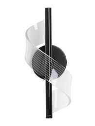 Miniatura: APLIQUE DE PARED ESPIRAL NEGRO