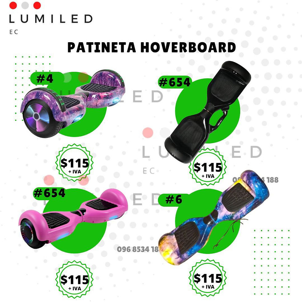 Miniatura: PATINETA HOVERBOARD