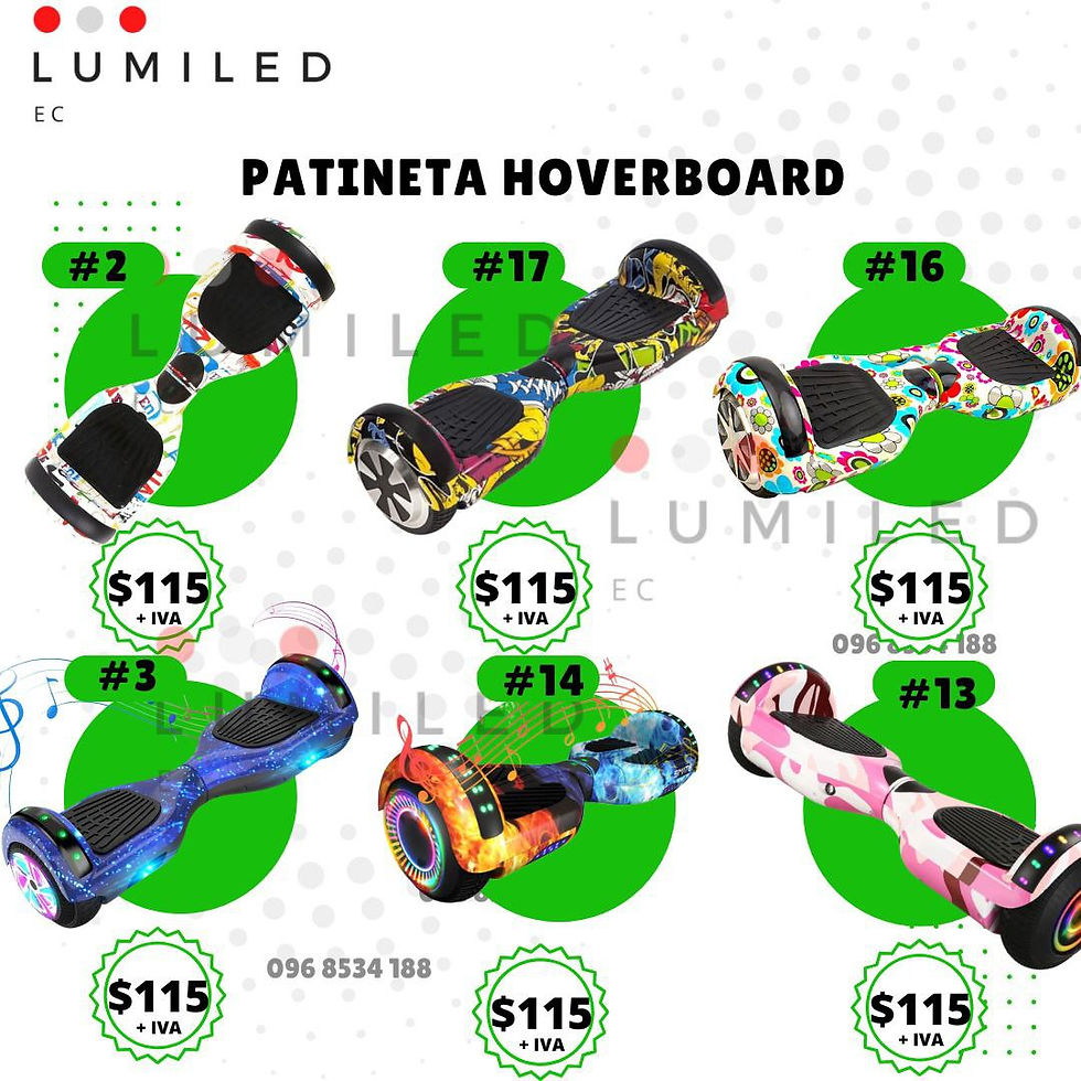 Miniatura: PATINETA HOVERBOARD