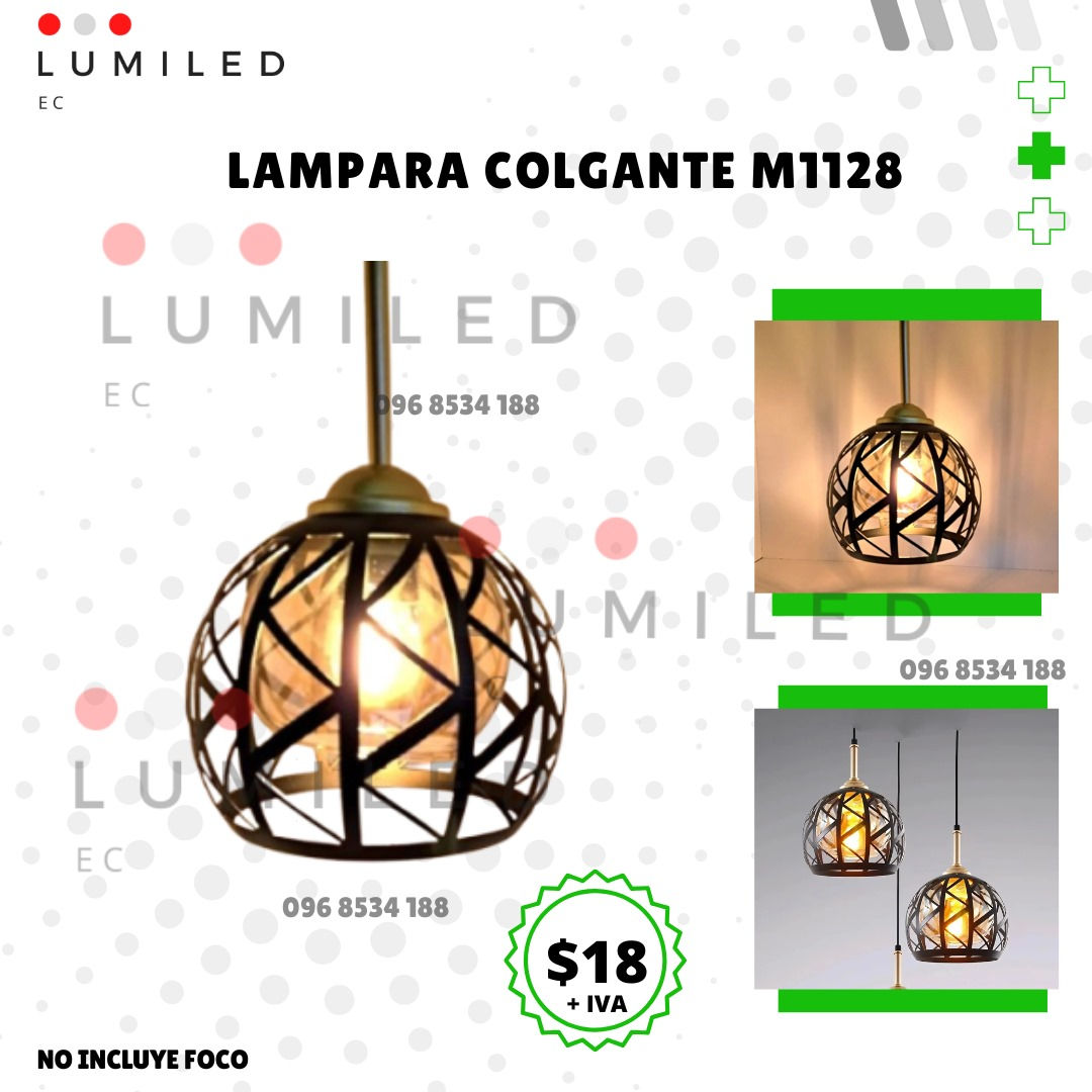 LAMPARA COLGANTE M1128