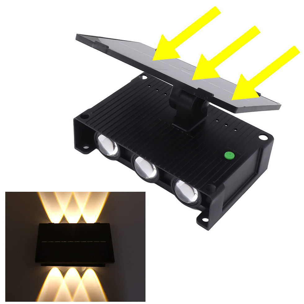 Miniatura: APLIQUE SOLAR CON PANEL PLEGABLE